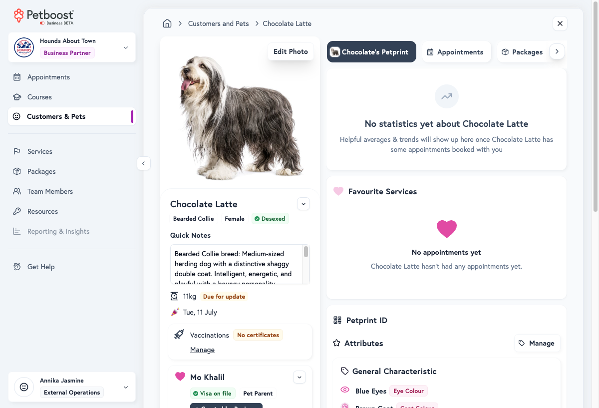 Petprint Tab